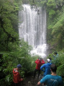 Pic 3 Day Two - they sidestepped off-trail to Korodoro Falls