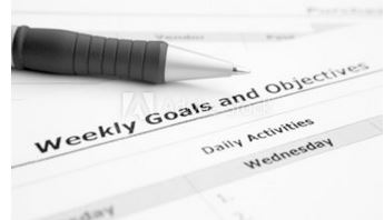 Weekly Goal Form
