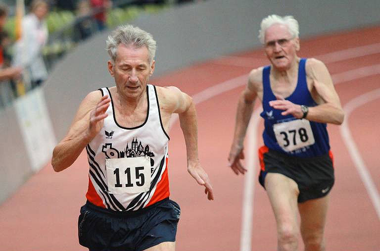 Old People Running
