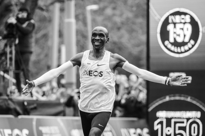 Kenyan Marathoner Eliud Kipchoge