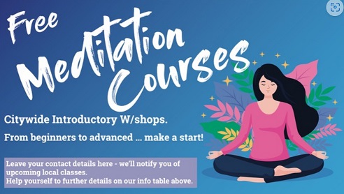 Free Meditation Courses Banner 